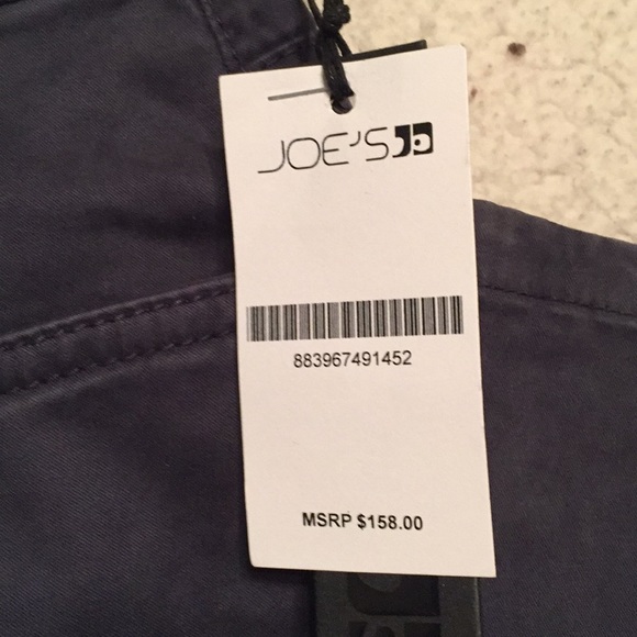 Dark grey joe's straight narrow jeans - Picture 3 of 7